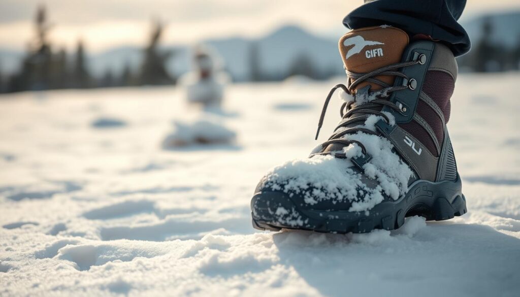 boot safety on snow