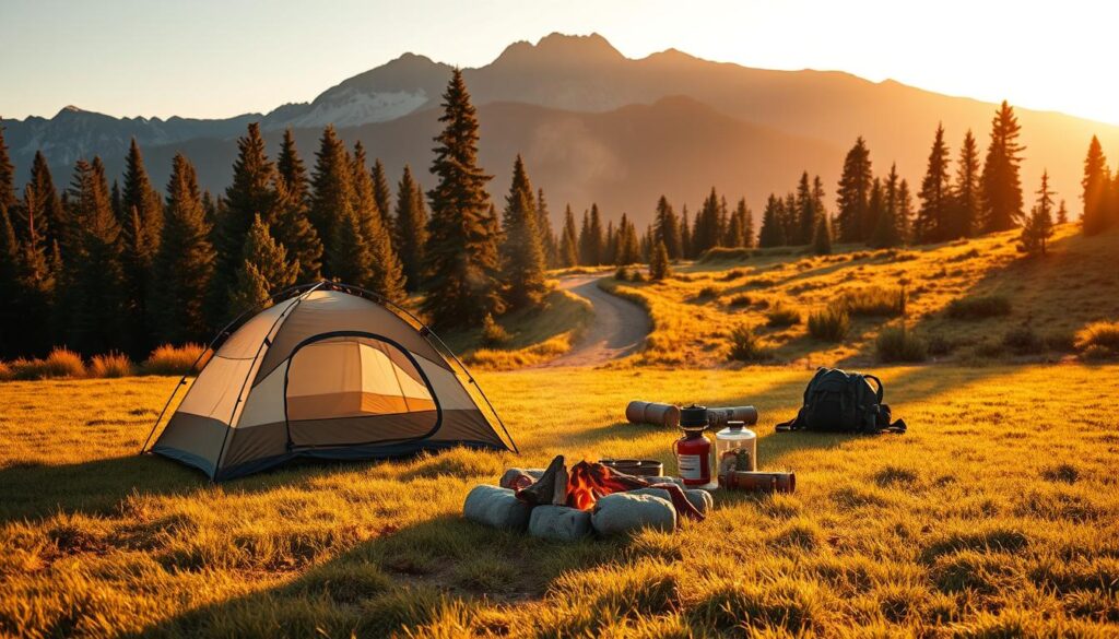 tips for camping on a budget