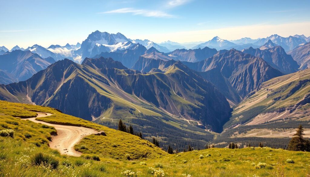 john muir trail vistas